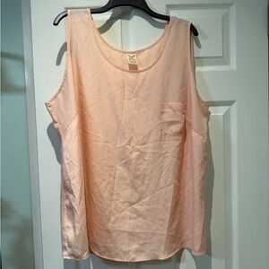 Faded Glory Light Pink Tank Top